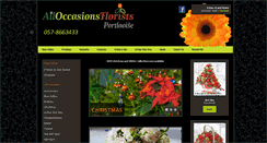 Desktop Screenshot of alloccasionsflorists.com